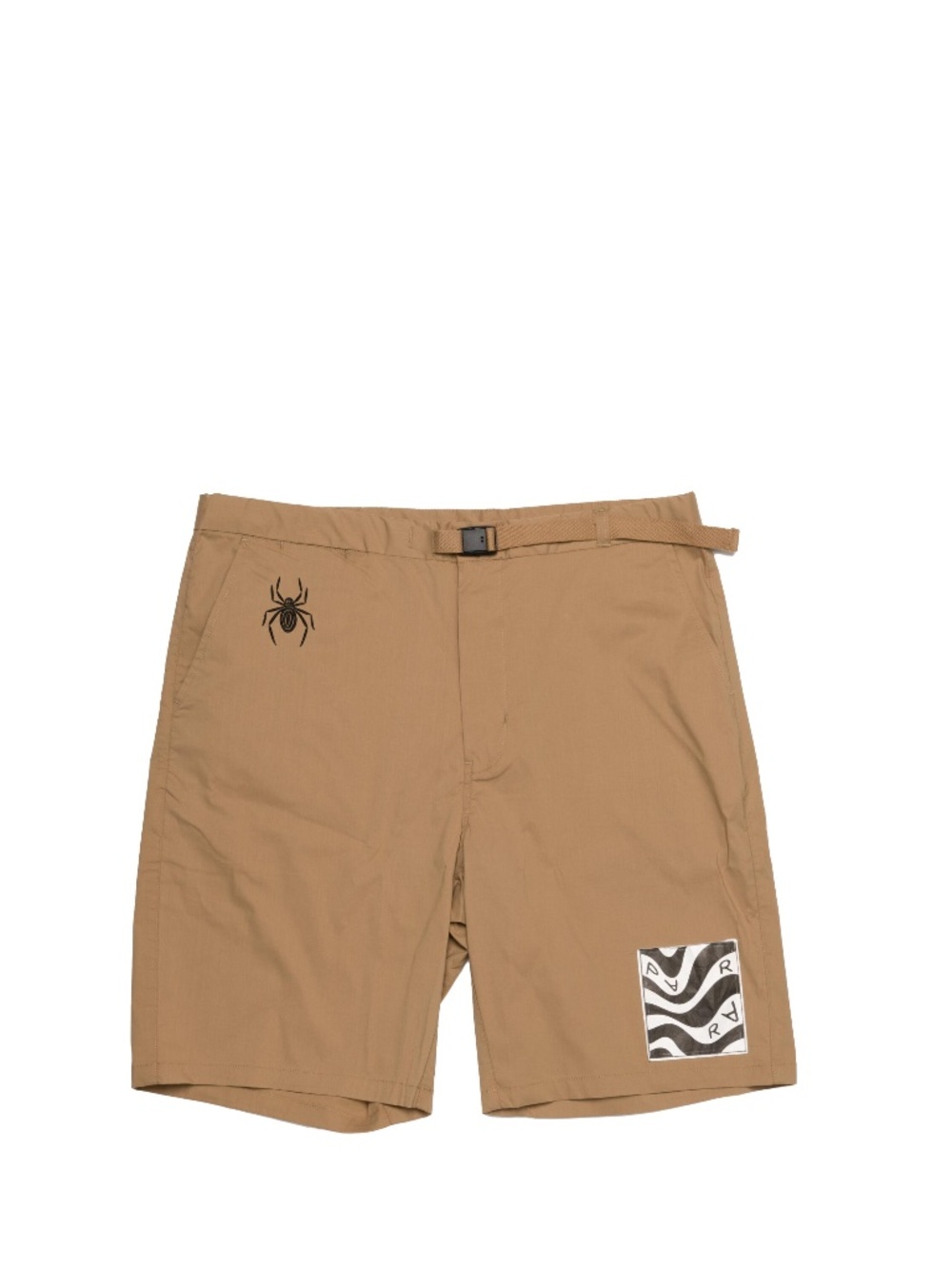 By Parra Spider Ants Shorts - Sand, X-Large